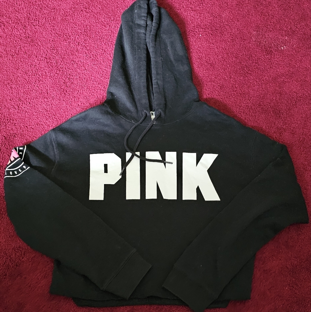 VS PINK Cropped Hoodie
